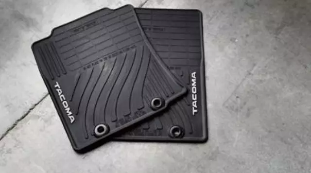 2012-2015 Toyota Tacoma - Floor Mats, All-Weather, Set Of Four, Black - Toyota (PT908-35126-20)