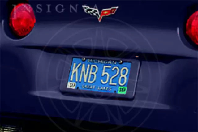 20922286 - Exterior: Rear License Plate Holder for GM Image