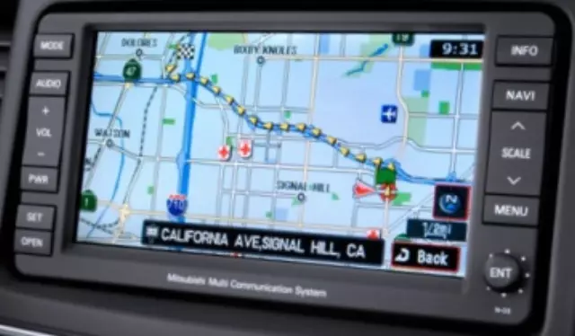 8750A183 - Electrical: Display Unit for Mitsubishi: Lancer, Outlander Image