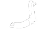 2185280908 - Attachment Parts for Units: Air Duct for Mercedes-Benz Image