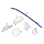 JR3Z76611D11C - : Side Impact Inflator Module for Ford: Mustang Image