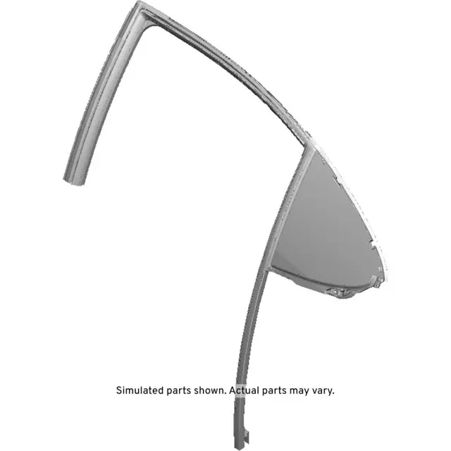 10331055 - Body: Glass &amp; Frame for Pontiac: Grand Prix Image