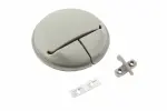 25696718 - : Medium Crystal Green Front Seat Shoulder Belt Opening Bezel for GM Image