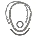 4243 - : Replacement Timing Cover Gasket #4243 For SB Chevy, Fits 2-Piece Part #4242 for Edelbrock Image