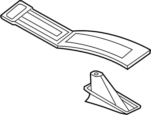 3601640U17 - Body: Park Brake Cover for Infiniti Image