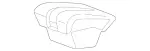 21092026467D03 - Body: Cover for Mercedes-Benz Image