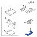 ML3Z1504567CC - Body: Lower Trim for Ford Image