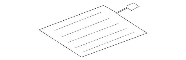 4638200998 - Body: Seat Heater for Mercedes-Benz Image