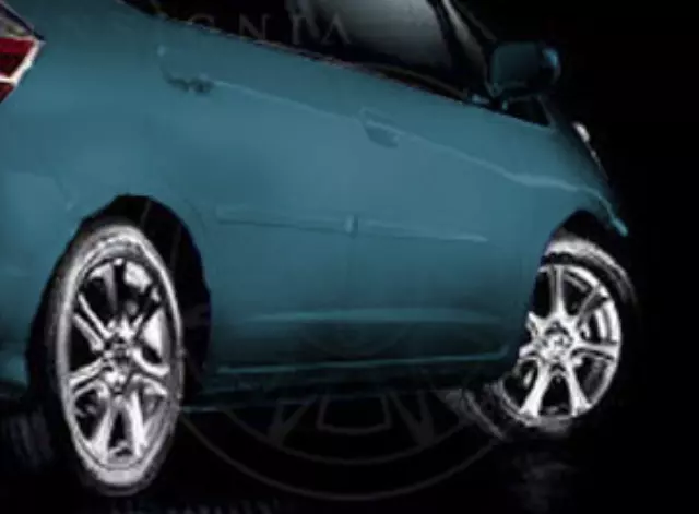 8P05TK61Q0 - Body: Body Side Molding - Blue Raspberry Metallic for Honda: Fit Image