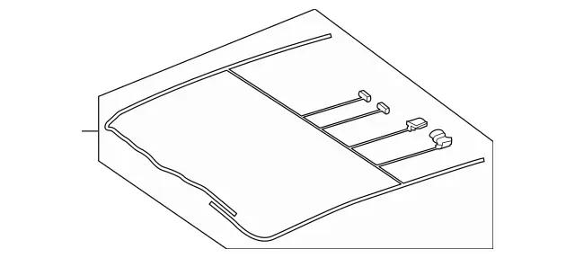 1767820200 - : Parts Kit, Cable for Mercedes-Benz: CLA250 Image