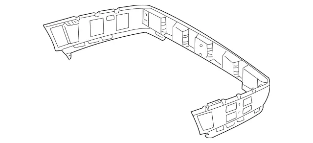 202880025267 - Attachment Parts: Inner Part for Mercedes-Benz: C230, C280, C43 AMG Image image