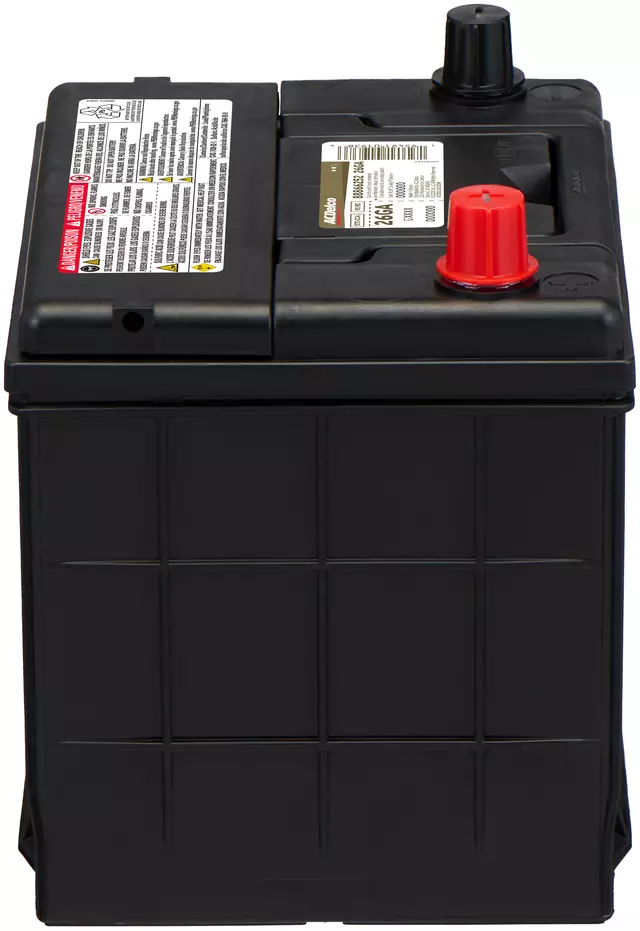 26GA - Electrical, Charging and Starting: Vehicle Battery for Chrysler: LeBaron, Town &amp; Country | Dodge: 600, Aries, Avenger, Caravan, Charger, Dakota, Grand Caravan, Lancer, Mini Ram, Omni, Rampage, Shadow, Stratus | Honda: Accord, Prelude | Mitsubishi: Galant | Saab: 900 | Suzuki: Samurai Image