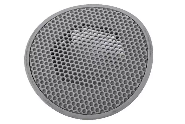 Light Titanium Driver Side Windshield Garnish Molding Speaker Grille - GM (90765227)