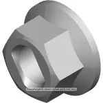 11548411 - : Clutch Master Cylinder Nut for GM Image