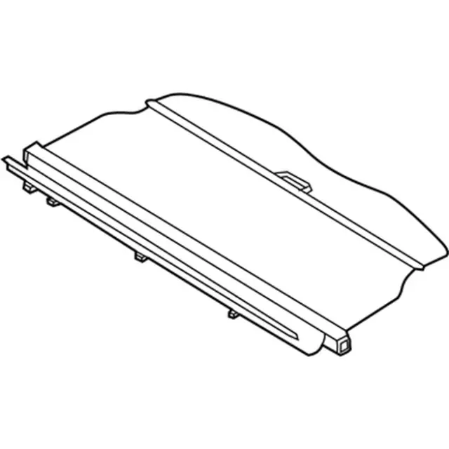 FA1Z5845440BK - Body: Luggage Cover for Ford Image