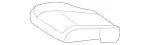 21691049468M36 - Body: Cushion Cover for Mercedes-Benz Image