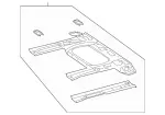 4636108501 - Substructure: Rear-End Floor for Mercedes-Benz: G550, G63 4x4 Squared AMG, G63 AMG Image