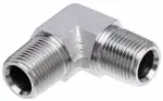 G601150808 - : Male Pipe NPTF to Male Pipe NPTF - 90 (SAE to SAE) for Gates Image