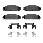 1551105802 - : DFC 5000 Advanced Pads - Ceramic and Hardware Kit for DYNAMIC FRICTION Image