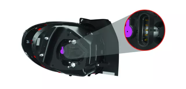 Tail Lamp, Right - Mopar (68232566AA)