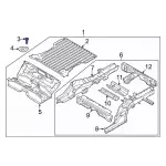 W721941S450B - Body: Floor Pan Screw for Ford Image
