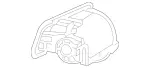 2058308700 - Heating and Ventilation: Housing Upper Part for Mercedes-Benz Image