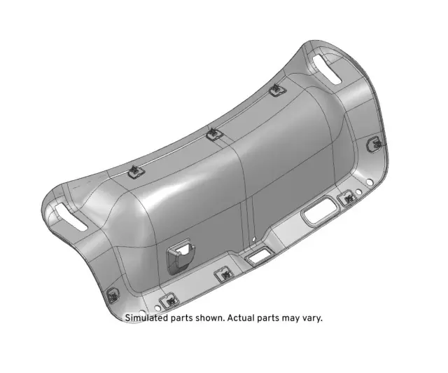 84040814 - Body: Trunk Trim Panel for GM Image