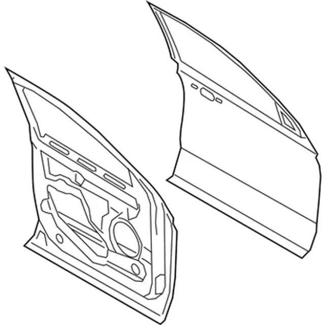 SL1Z7820124A - Body: Door Shell for Ford Image
