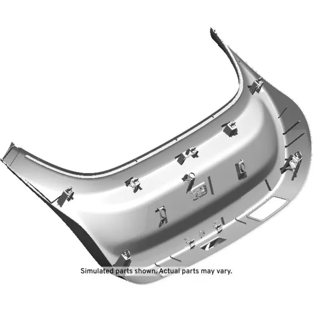 84398374 - Body: Lower Gate Trim for Chevrolet: Volt Image