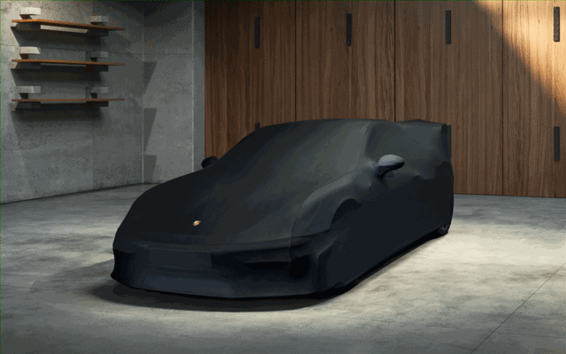 98204400043 - Unclassified: Outdoor Car Cover for Porsche Image