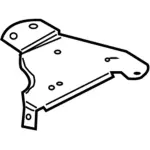 5R3Z12A659BA - Electrical: Eec Module Side Bracket for Ford: Mustang Image