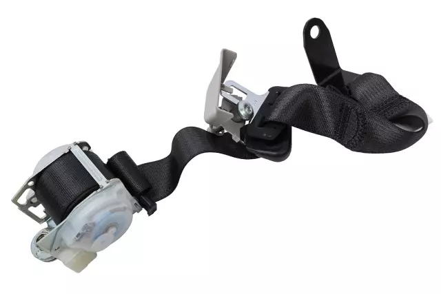 89027204 - : Ebony Rear Passenger Side Seat Belt with Retractor for Hummer: H3 Image