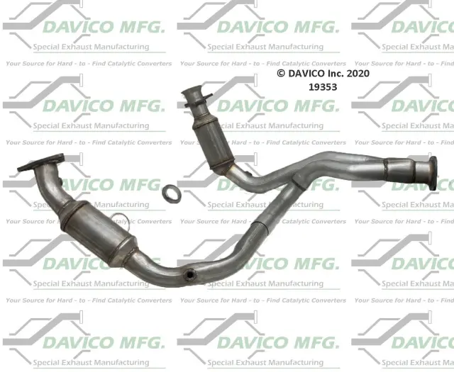 19353 - Exhaust: Direct Fit Catalytic Converter for DAVICO CONVERTERS Image