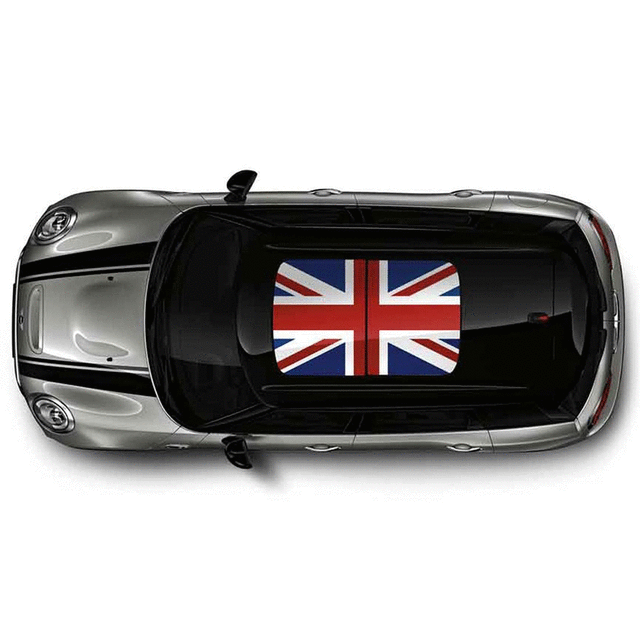 Union Jack Roof Graphic - With Sunroof - Mini (51-14-2-355-188)