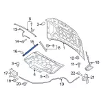 ML3Z16C826A - : Lift Cylinder for Ford: F-150 Image