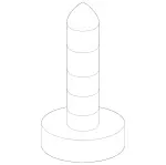 457 - Covering and Lining: Tapping Screw for Mercedes-Benz: 180C, C230, C240, C280, C32 AMG, C320, C350, C55 AMG, CL500, CL55 AMG, CLK320, CLK350, CLK500, CLK55 AMG, CLK550, CLK63 AMG, CLS500, CLS55 AMG, CLS550, CLS63 AMG, E320, E430, E500, E55 AMG, G55 AMG, G550, G550 4x4, G63 AMG, G65 AMG, GLK350, Metris, S430, S55 AMG Image