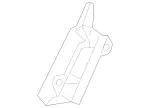 2317500155 - Trunk Lid: Guide Plate for Mercedes-Benz Image