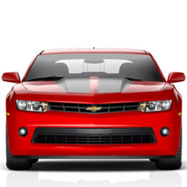 23425876 - Exterior: Decal/Stripe Package, Rally Stripes, White for Chevrolet: Camaro Image