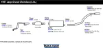 54448 - : Exhaust Pipe 2.625" Inlet (ID) 2.5" Outlet (OD) for Walker Exhaust Image