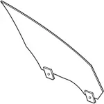 EJ7Z7821410B - : Door Glass for Lincoln: MKC Image