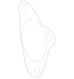 2194920080 - : Converter &amp; Pipe Gasket for Mercedes-Benz: E320, E350, GL320, GL350, GLS350d, ML320, ML350, R320, R350, S350, Sprinter 2500, Sprinter 3500, Sprinter 3500XD, Sprinter 4500 Image