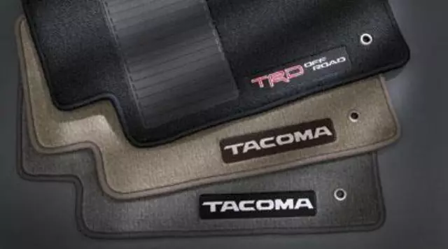 PT2063505214 - : Floor Mats, Carpet, Tacoma Logo, Oak for Toyota Image