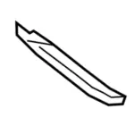 JL7Z17C754AA - Body: Molding for Lincoln: Navigator Image