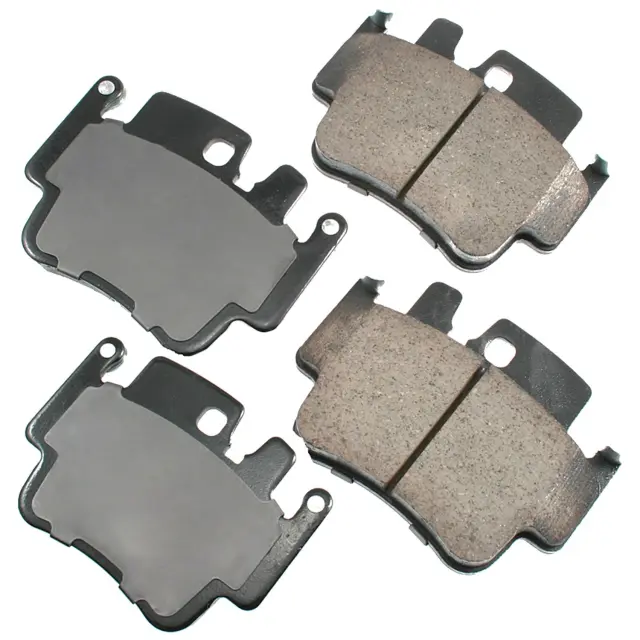 EUR917 - Brakes &amp; Brake Parts: Akebono EURO Ultra Premium Ceramic Disc Brake Pad Kit for AKEBONO Image