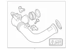 2710902029 - Chassis Sheet Metal/Air Intake: Intake Manifold for Mercedes-Benz: C250, SLK250 Image