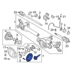 HC3Z4209D - : Ring &amp; Pinion for Ford: F-250 Super Duty, F-350 Super Duty Image