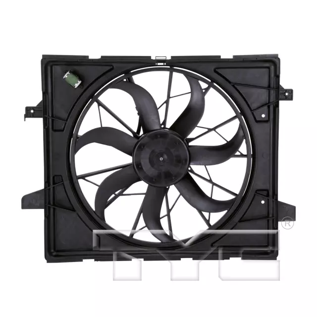 622660 - Cooling Systems: TYC Dual Radiator and Condenser Fan Assembly for TYC Image