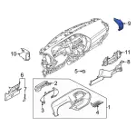 M1PZ78045C08AA - : Air Vent Cover for Ford: Bronco Sport Image