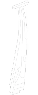 2116300811 - Side Panels: Pillar for Mercedes-Benz Image