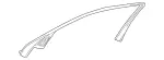 21072501717D66 - Body: Window Trim for Mercedes-Benz Image
